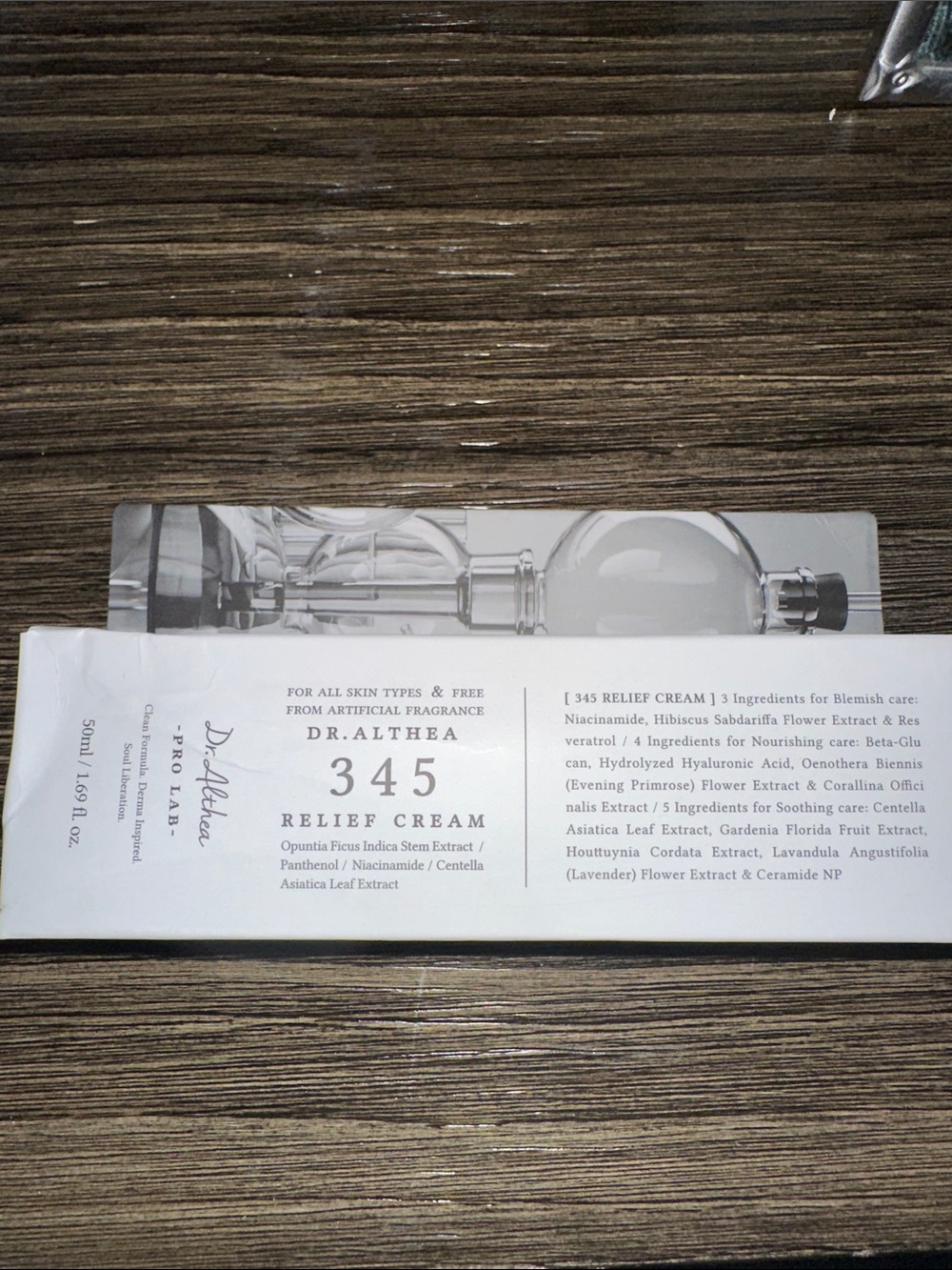 345 Relief Cream - White Soothing Skin Cream
